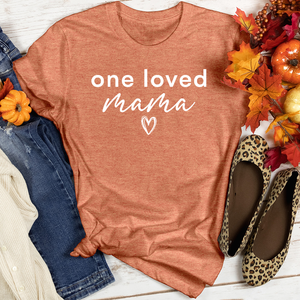 Loved Mommy and Me Heathered Tee