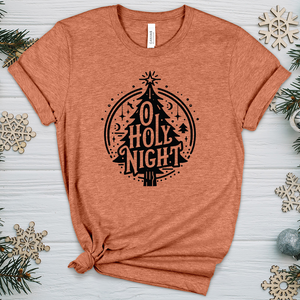 O Holy Night Heathered Tee