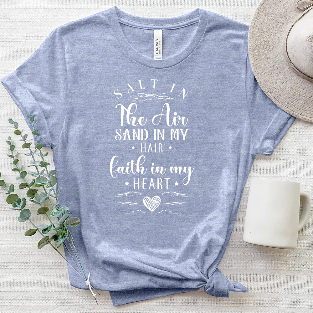 Faith in My Heart Heathered Tee