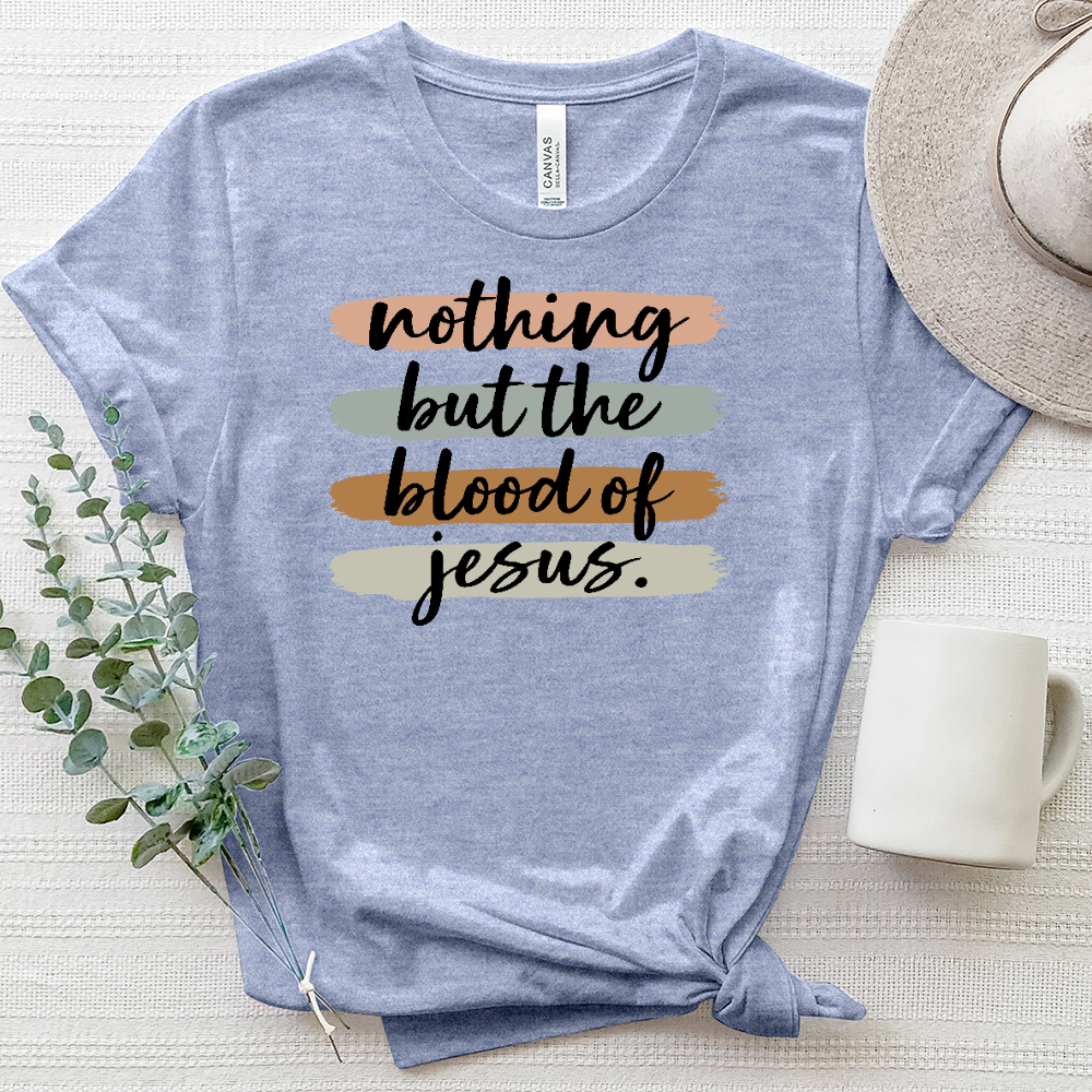 Nothing But Jesus Heathered Tee