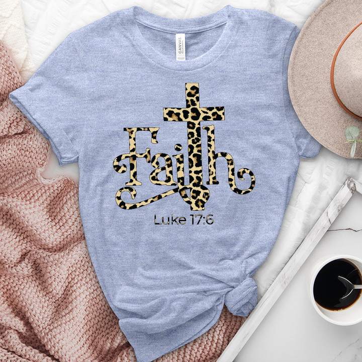 Faith Leopard Tee