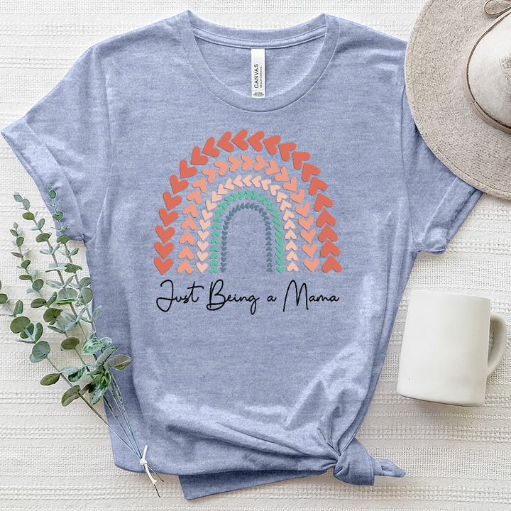 Mama Heathered Tee