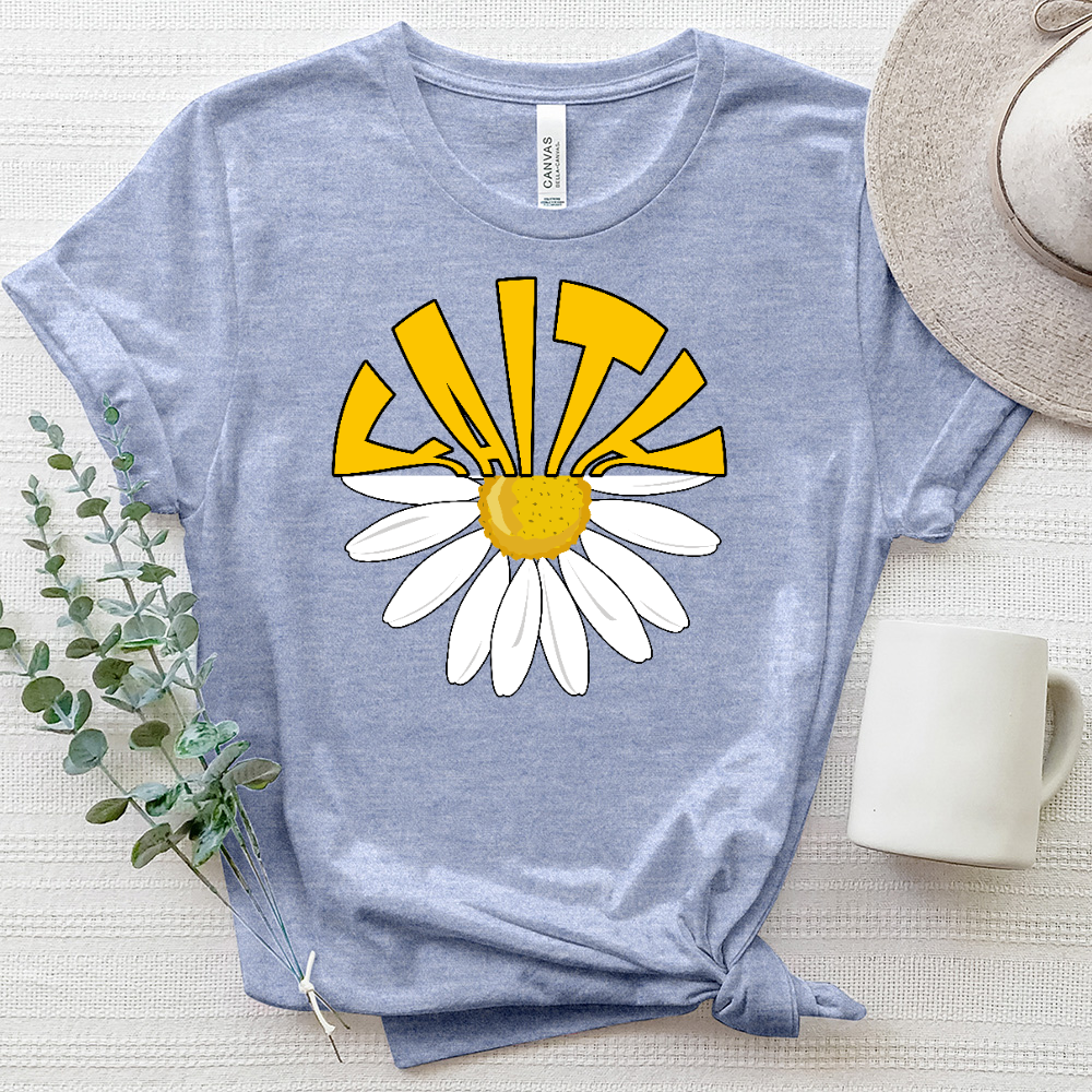 Daisy Faith Heathered Tee