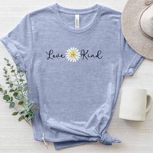 Love is Kind Daisy Heathered Tee