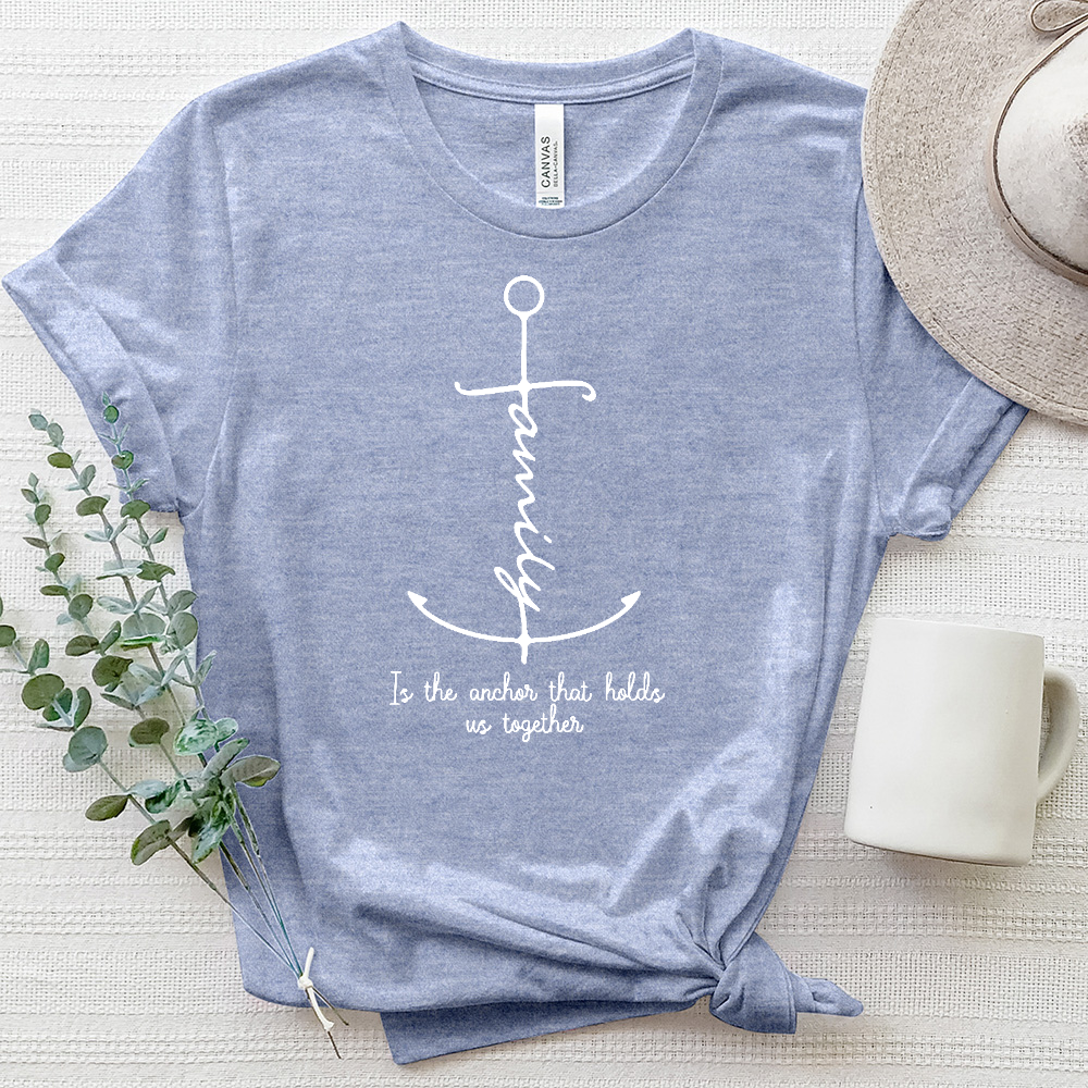 Family Anchor Heathered Tee