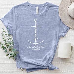 Family Anchor Heathered Tee