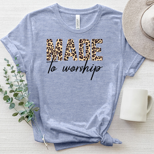 Made To Worship Heathered Tee