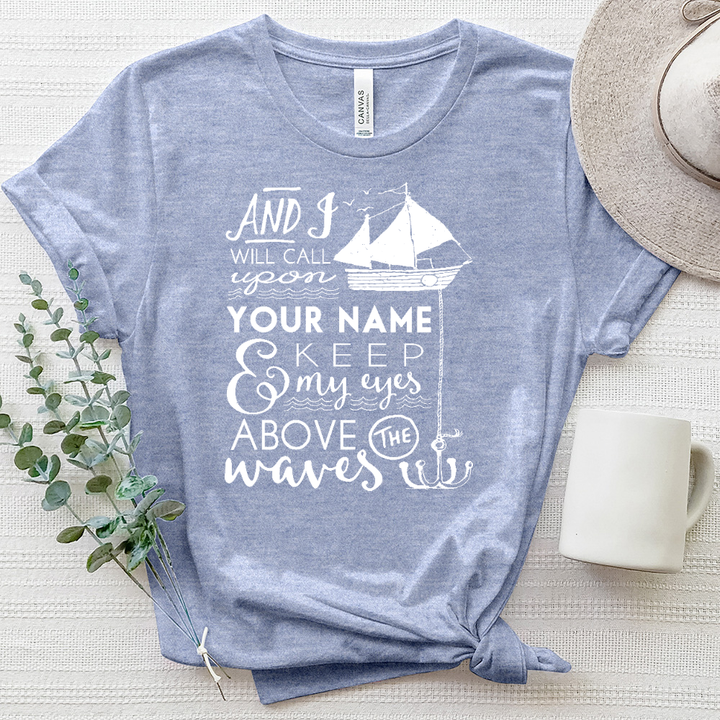 Call Upon Your Name Heathered Tee