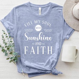 Fill My Soul Heathered Tee