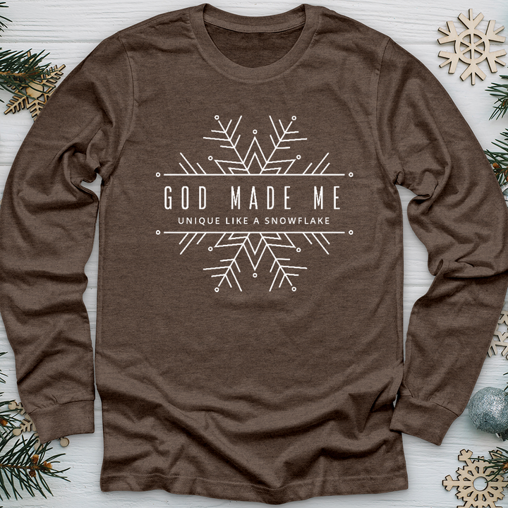 God Made Me Long Sleeve Tee