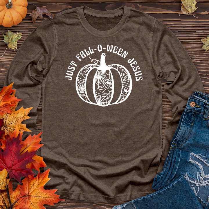 Fall-o-ween Jesus Long Sleeve Tee