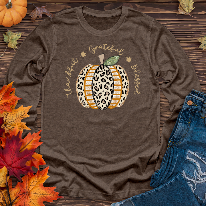 TGB Faux Pumpkin Long Sleeve Tee