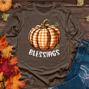 Pumpkin Blessings Long Sleeve Tee