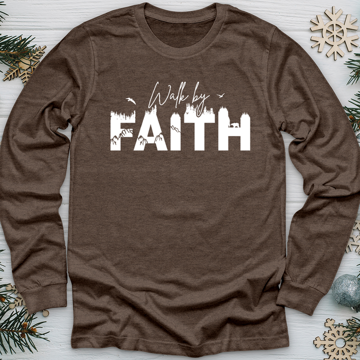 Walk by Faith Wilderness 02 Long Sleeve Tee