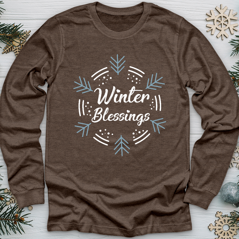 Winter Blessings Long Sleeve Tee