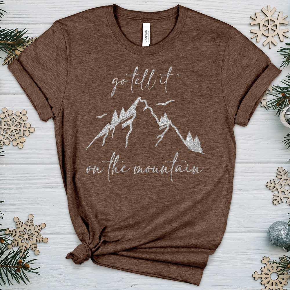 Go Tell It On The Mountain Heathered Tee