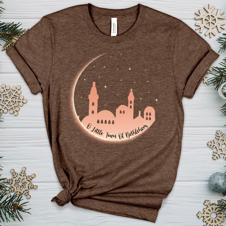 O Little Town Of Bethlehem Heathered Tee