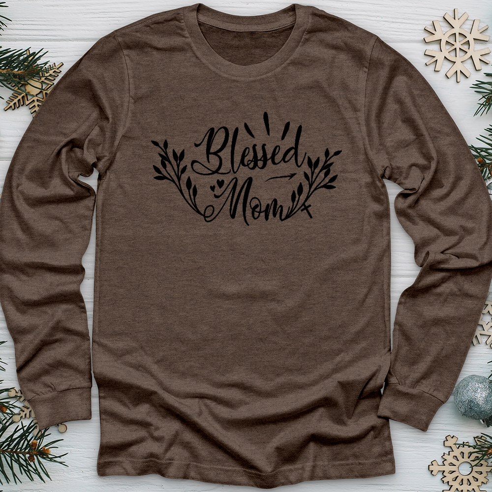 Blessed Mom Long Sleeve Tee