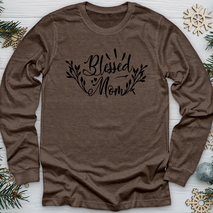 Blessed Mom Long Sleeve Tee