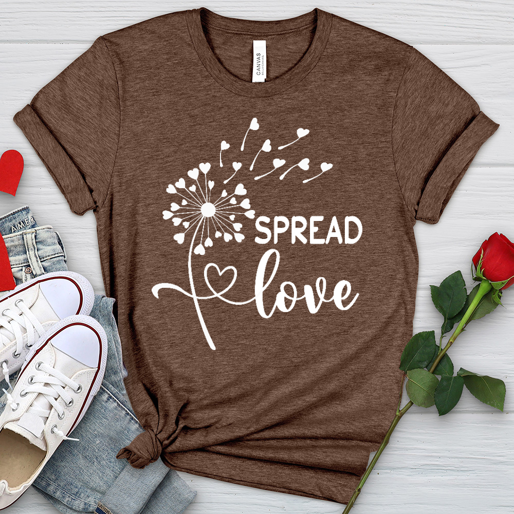 Spread Love Heathered Tee