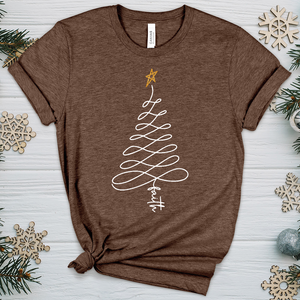 Infinity Faith Tree Heathered Tee