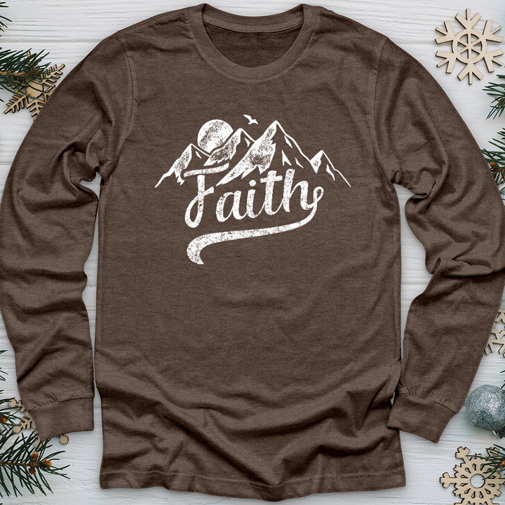 Faith Peaks Long Sleeve Tee