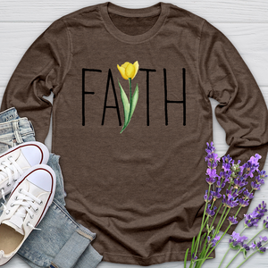 Faith Tulip Long Sleeve Tee