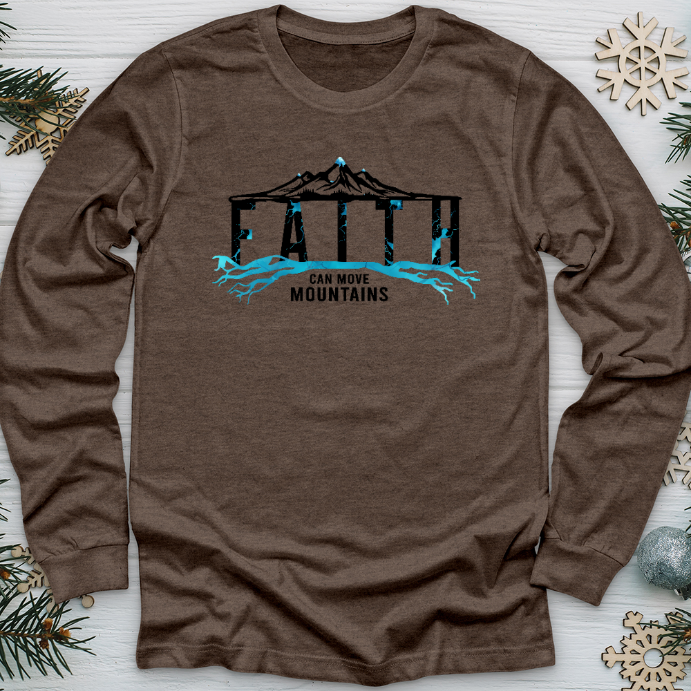 Faith Mountains Long Sleeve Tee