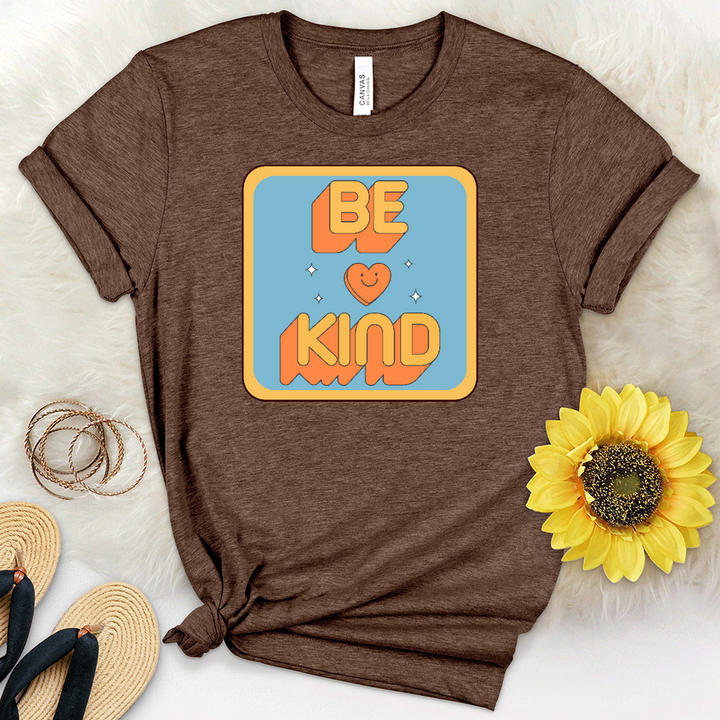 Be Kind Smiles Heathered Tee