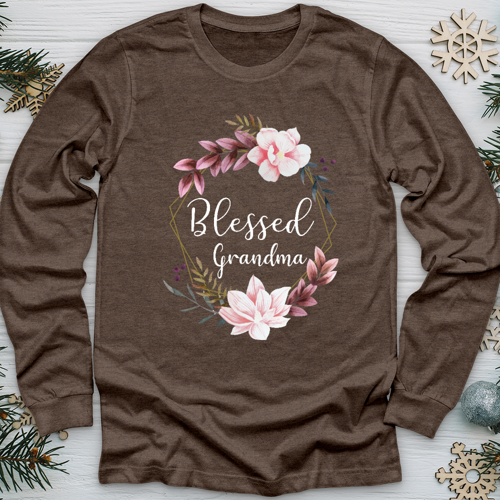 Blessed Grandma Long Sleeve Tee