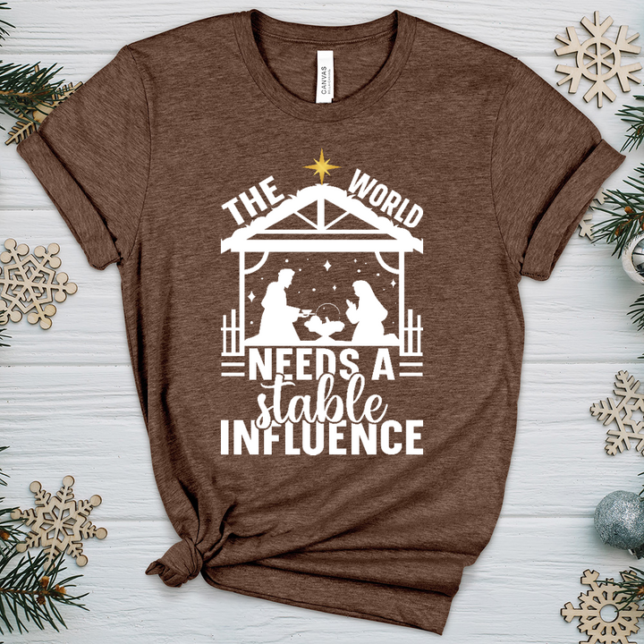 Stable Influence Heathered Tee