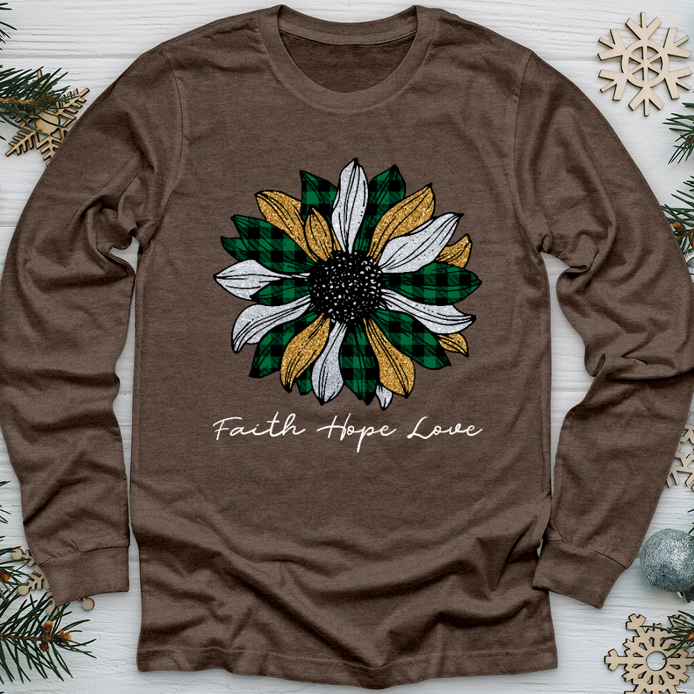 Faith, Hope, Love Long Sleeve Tee