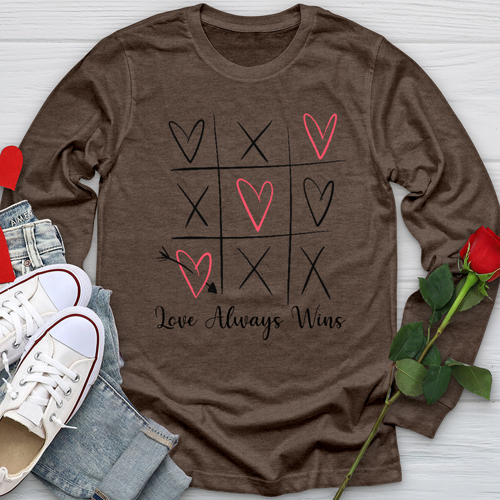 Love Always Wins Sketch Long Sleeve Tee