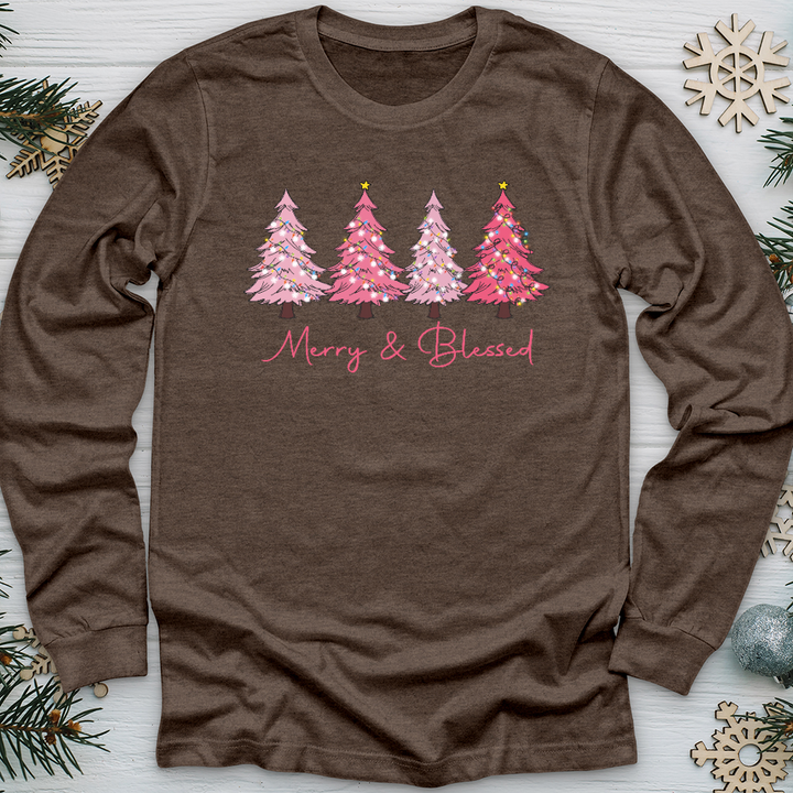 Merry & Blessed Long Sleeve Tee