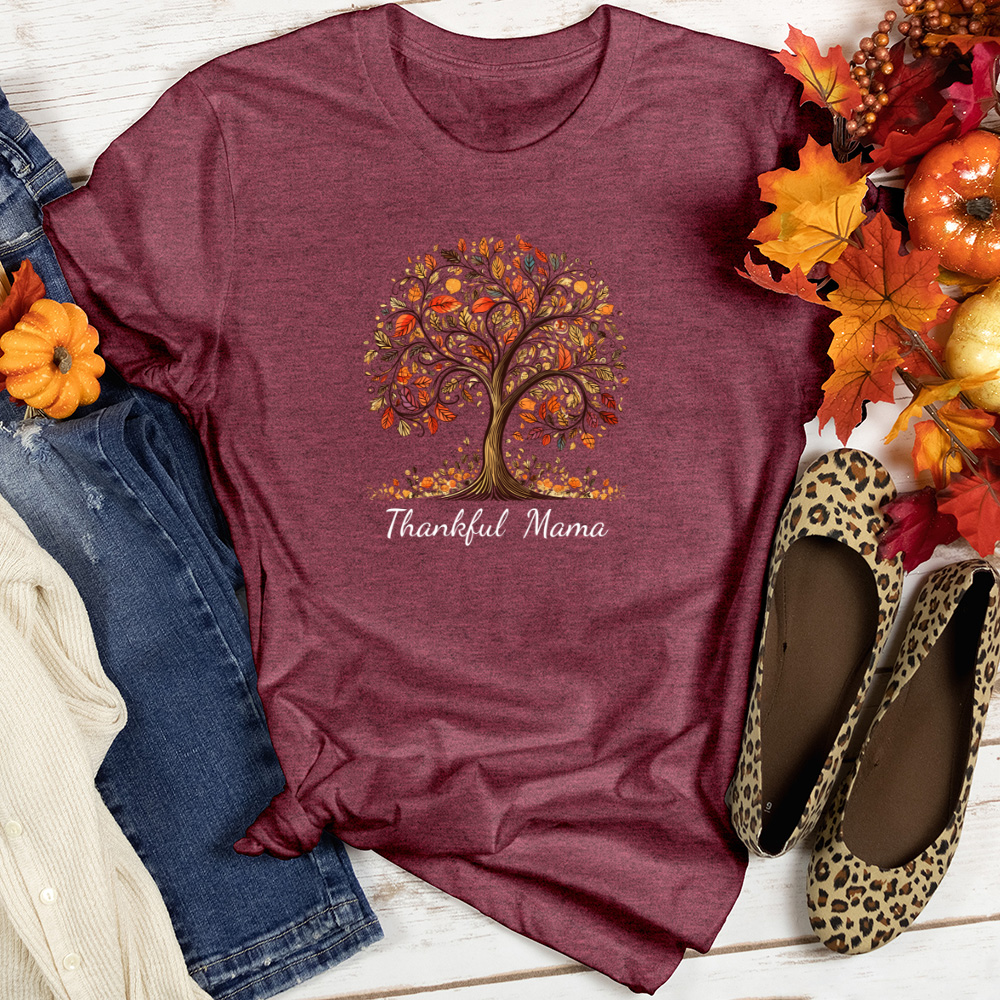 Harvest Paisley Delight Heathered Tee