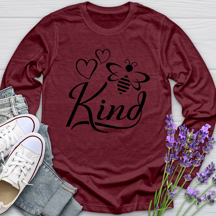 Bee Kind Long Sleeve Tee