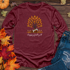 Happy Fall Yll Long Sleeve Tee