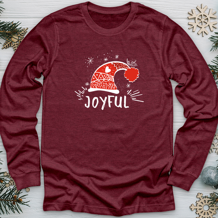 Joyful Hat Long Sleeve Tee