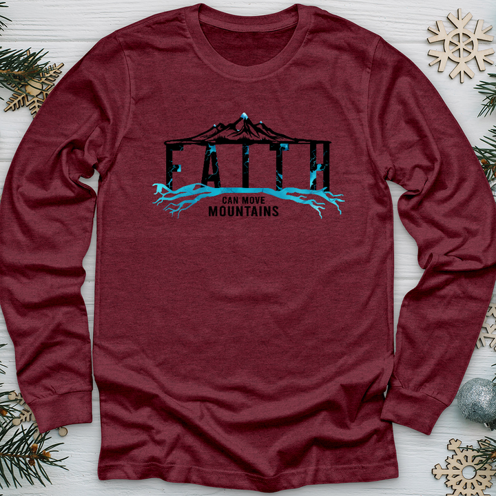 Faith Mountains Long Sleeve Tee