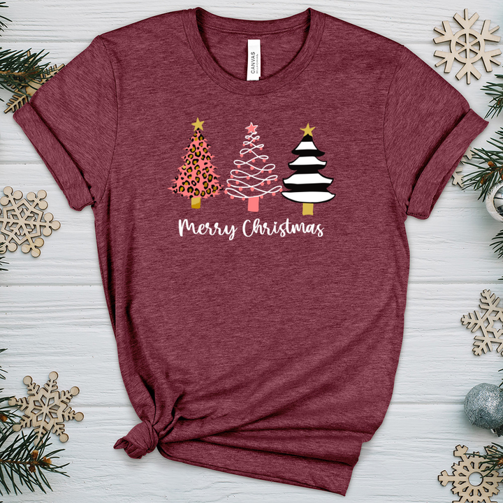 Merry christmas y all Heathered Tee