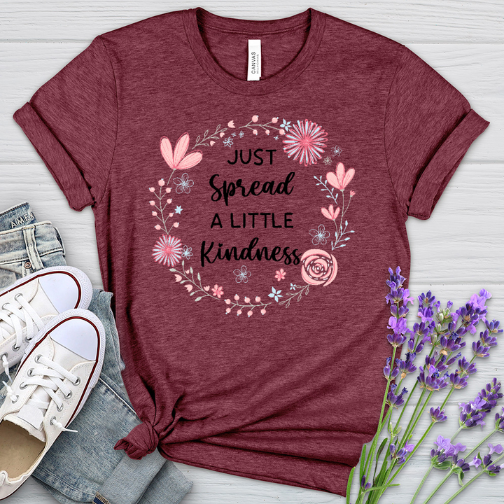 Spread A Little Kidness Heathered Tee