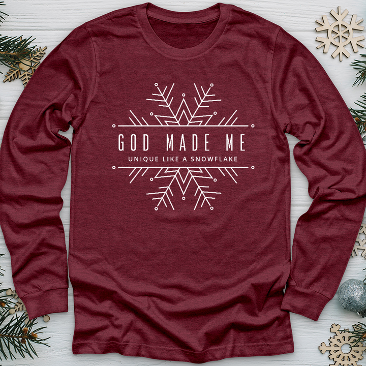 God Made Me Long Sleeve Tee