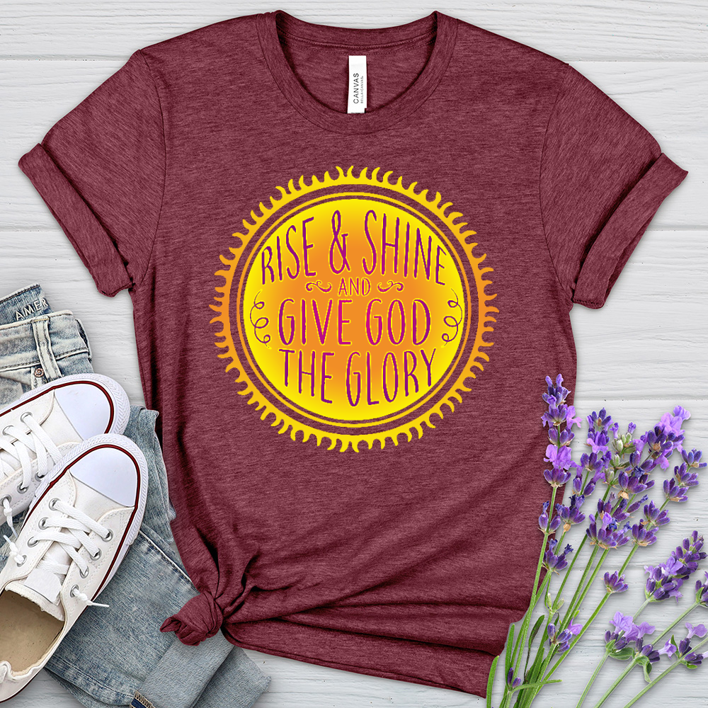 Rise & Shine Heathered Tee