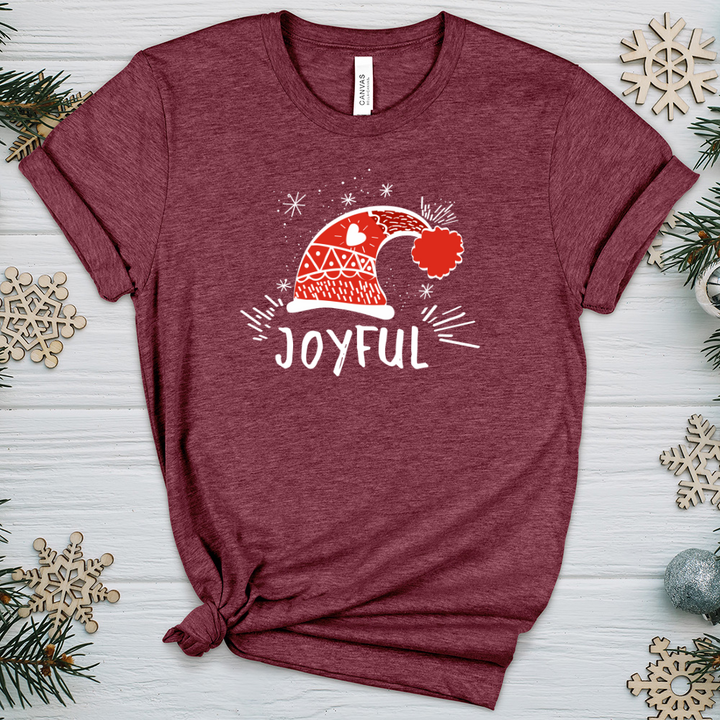 Joyful Hat Heathered Tee