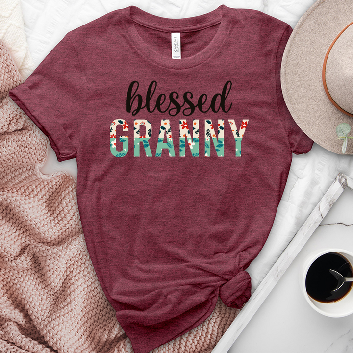 Blessed Granny Heathered Tee