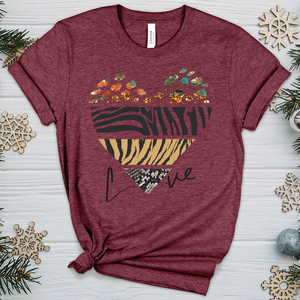 Love Is Wild 2 Heathered Tee