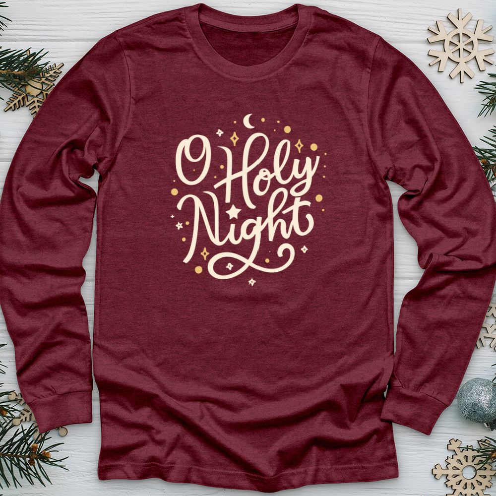 O Holy Night Long Sleeve Tee