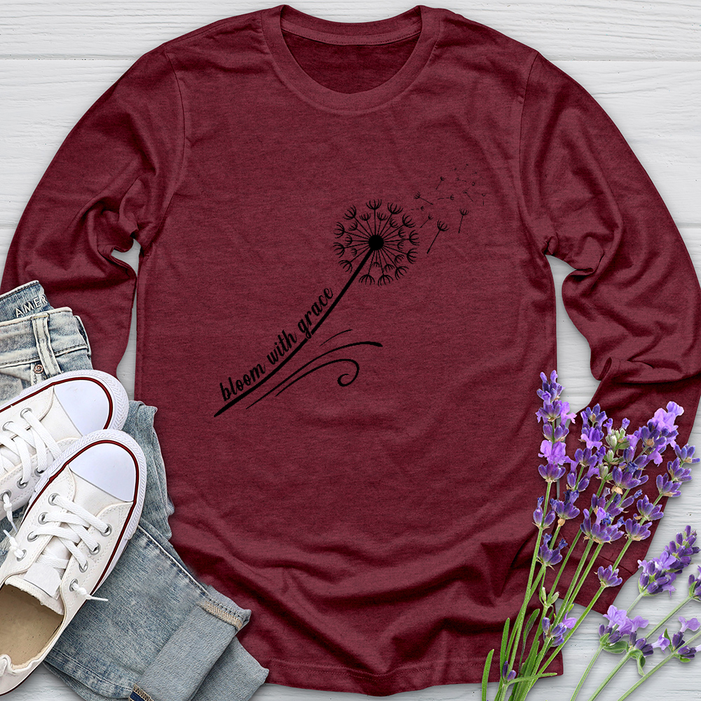 Bloom with Grace Long Sleeve Tee