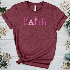 Faith Tree Heathered Tee