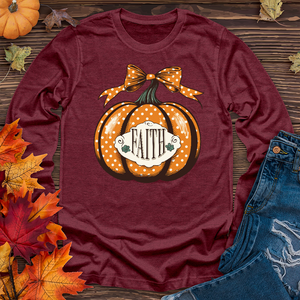 Spotted Faith Pumpkin Long Sleeve Tee